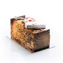 Bûche poire/chocolat