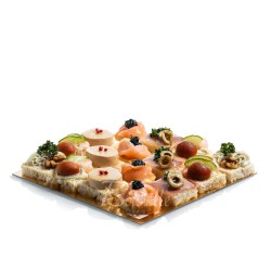 Canapés (plateau de 16 pièces)