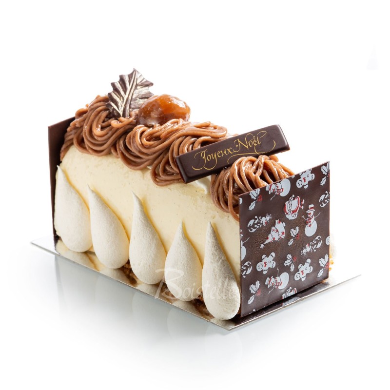 Bûche Le Mont Blanc
