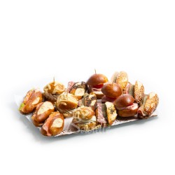 Mini mauricettes garnies (15 pièces)